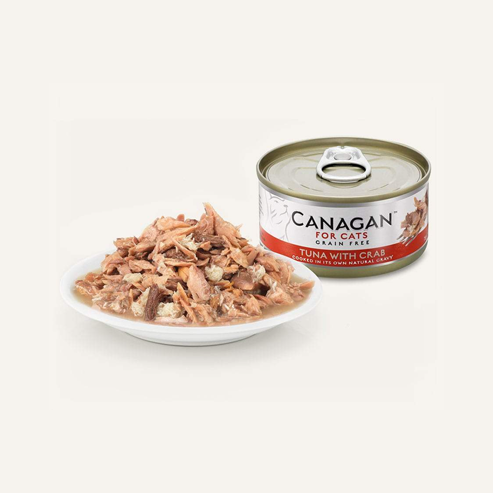 Canagan Cat Tin Tuna with Crab For Kittens & Adults
