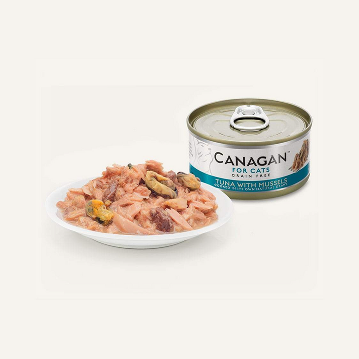 Canagan Cat Tin Tuna with Mussels For Kittens & Adults