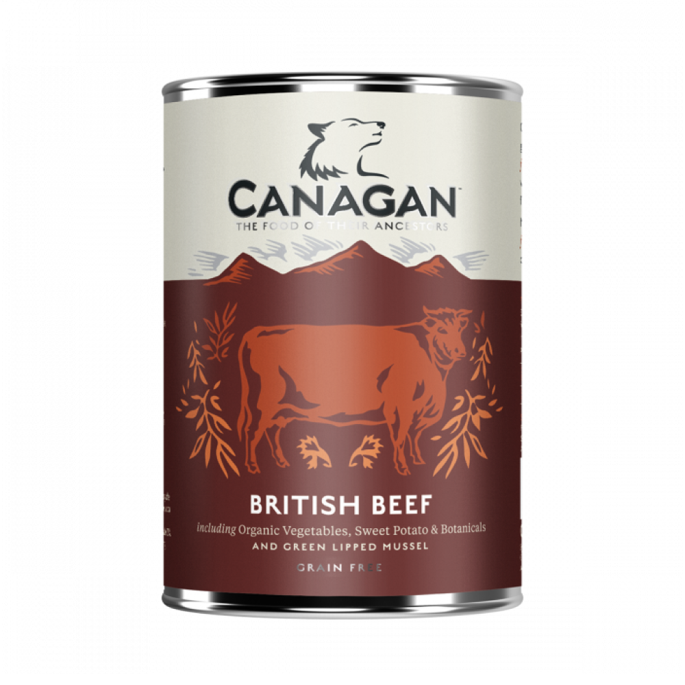 Canagan Dog Tin Beef Stew For Puppies & Adults