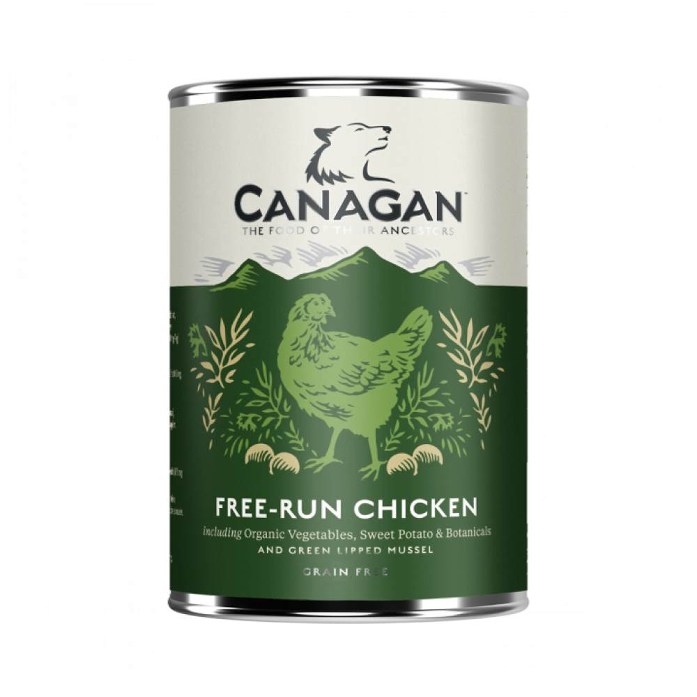 Canagan Dog Tin Free-Run Chicken For Puppies & Adults