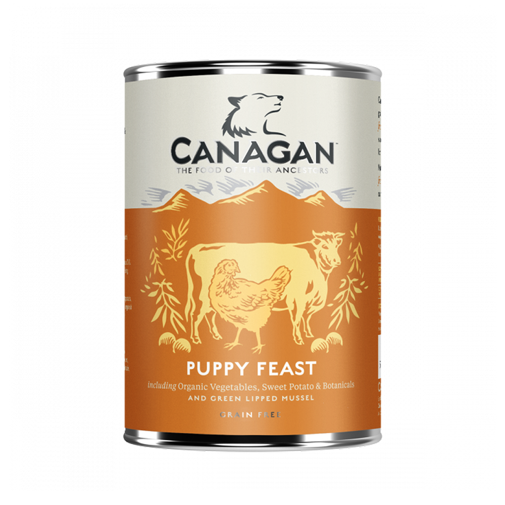 Canagan Dog Tin Puppy Feast 400g