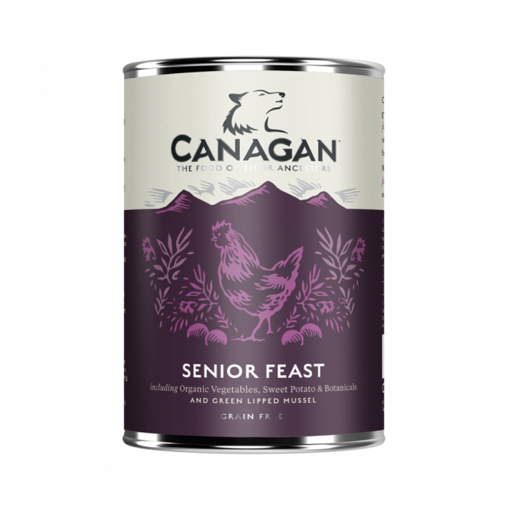 Canagan Dog Tin Senior Feast For Puppies & Adults