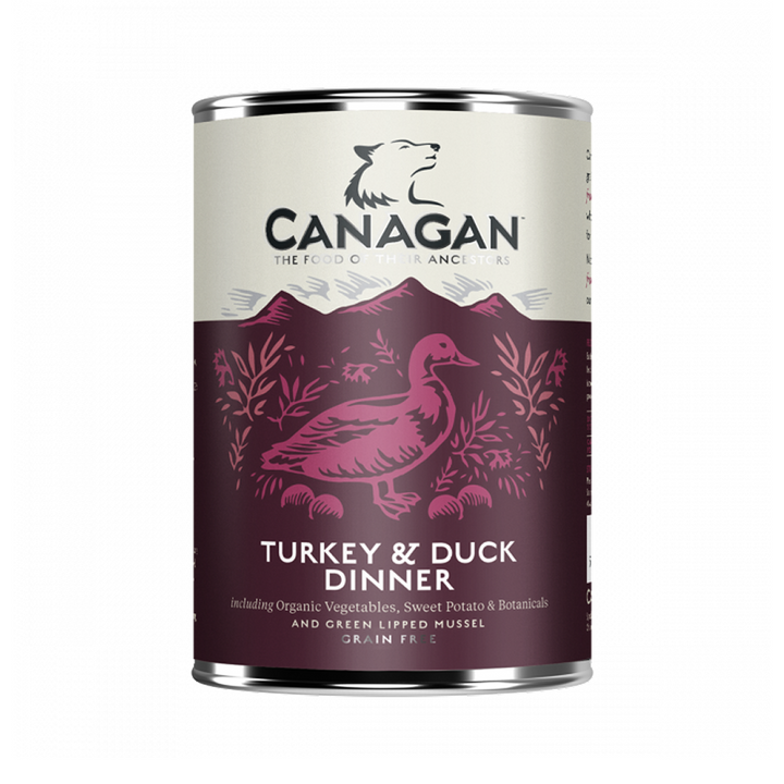 Canagan Dog Tin Turkey & Duck Dinner For Puppies & Adults