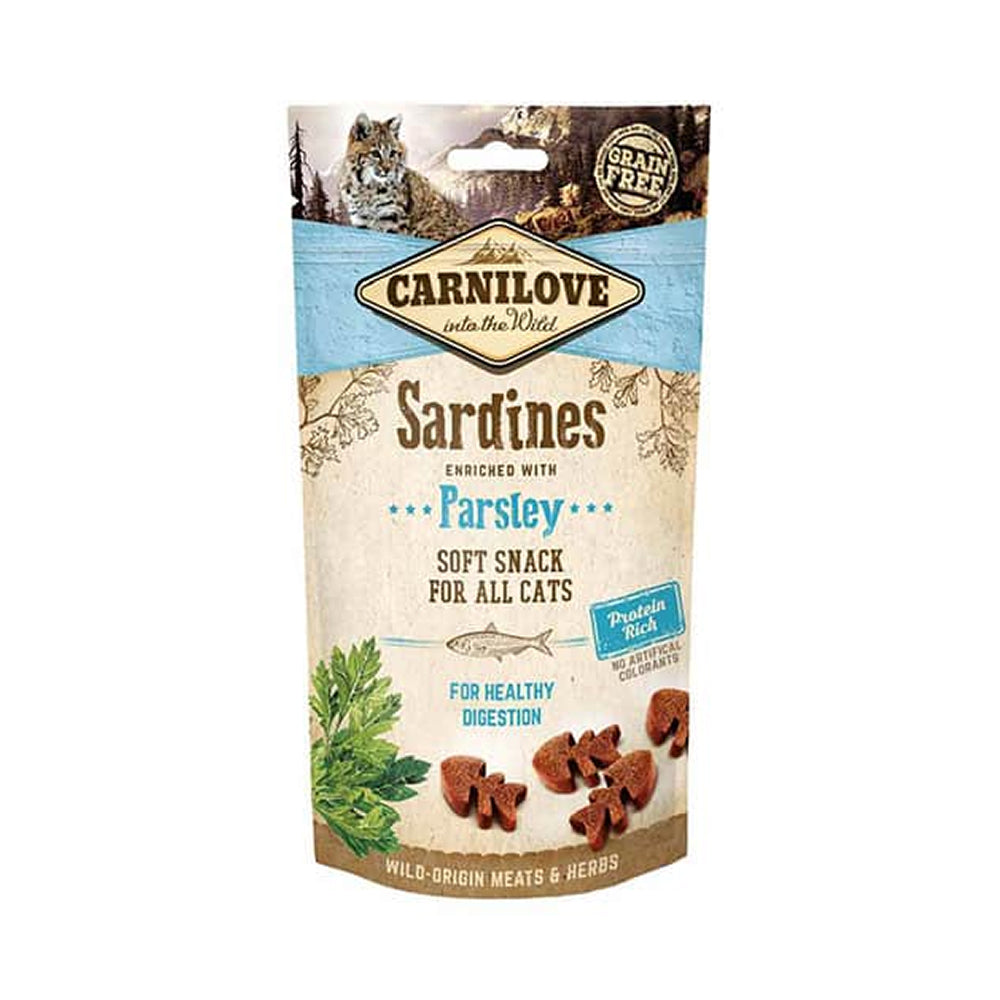 Carnilove Cat Treat – Sardine With Parsley 50g