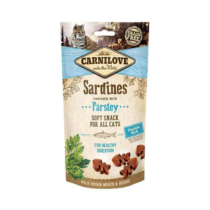 Carnilove Cat Treat – Sardine With Parsley 50g