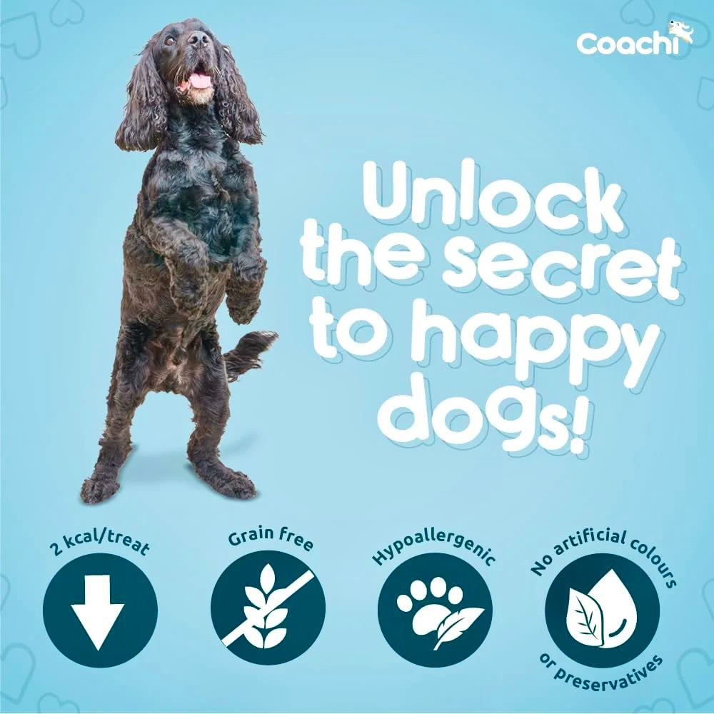 Coachi Training Dog Treats For Puppies Chicken & Sweet Potato 100g