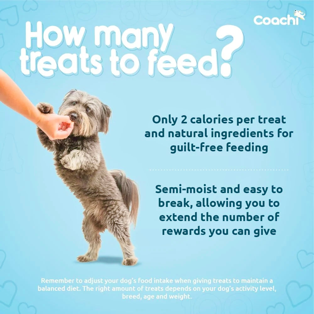 Coachi Training Dog Treats For Puppies Chicken & Sweet Potato 100g