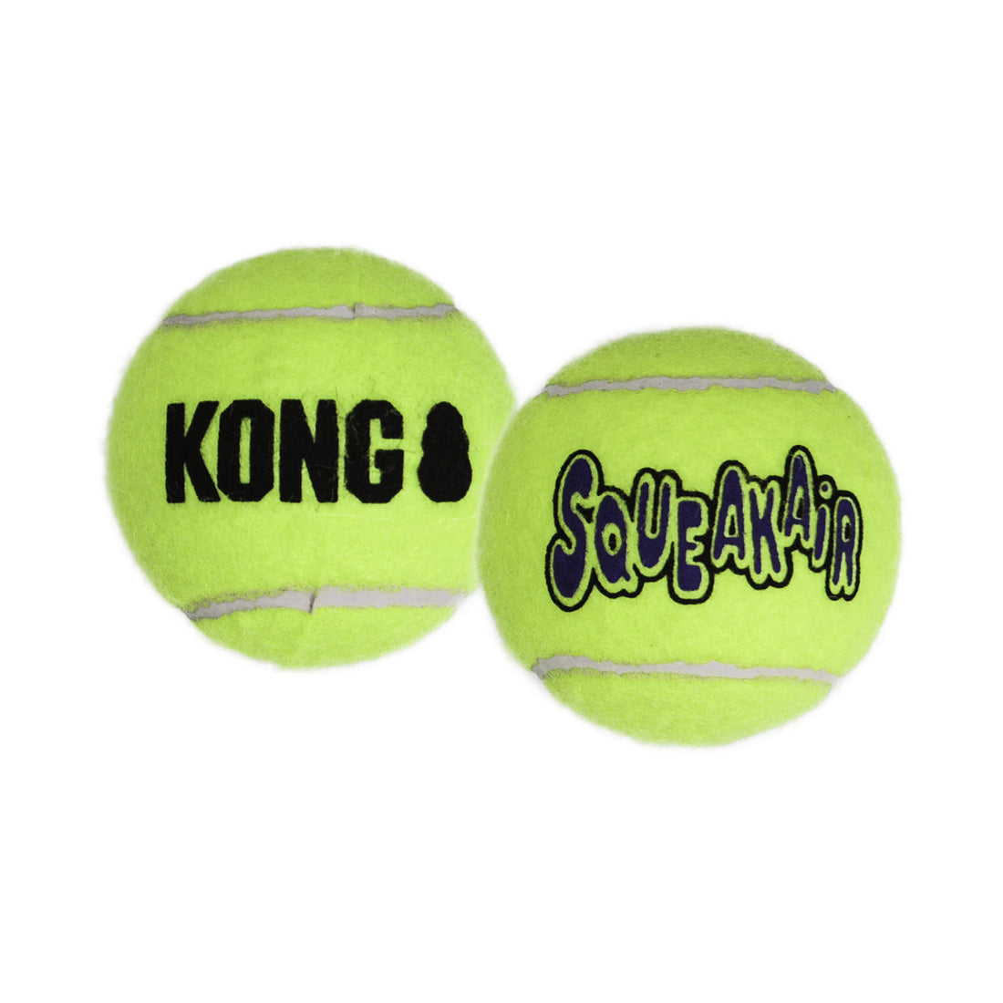 Kong Air Squeaker Tennis Ball Large Net 2