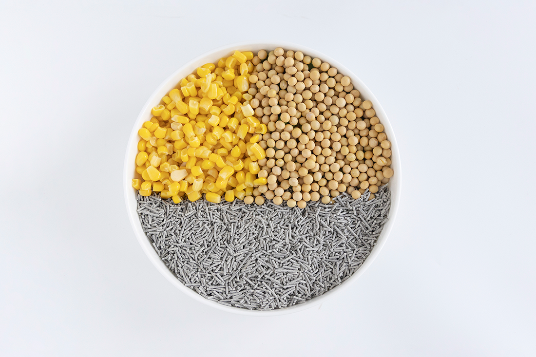 SNAPPY Tofu Biodegradable Cat Litter 2,5kg / 6L Carbon Active