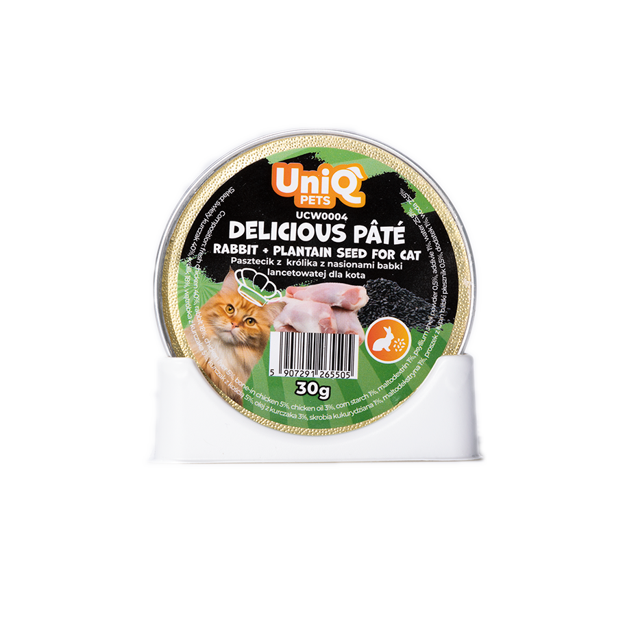 Uniq PETS Cat Wet Food Rabbit Pate 30g
