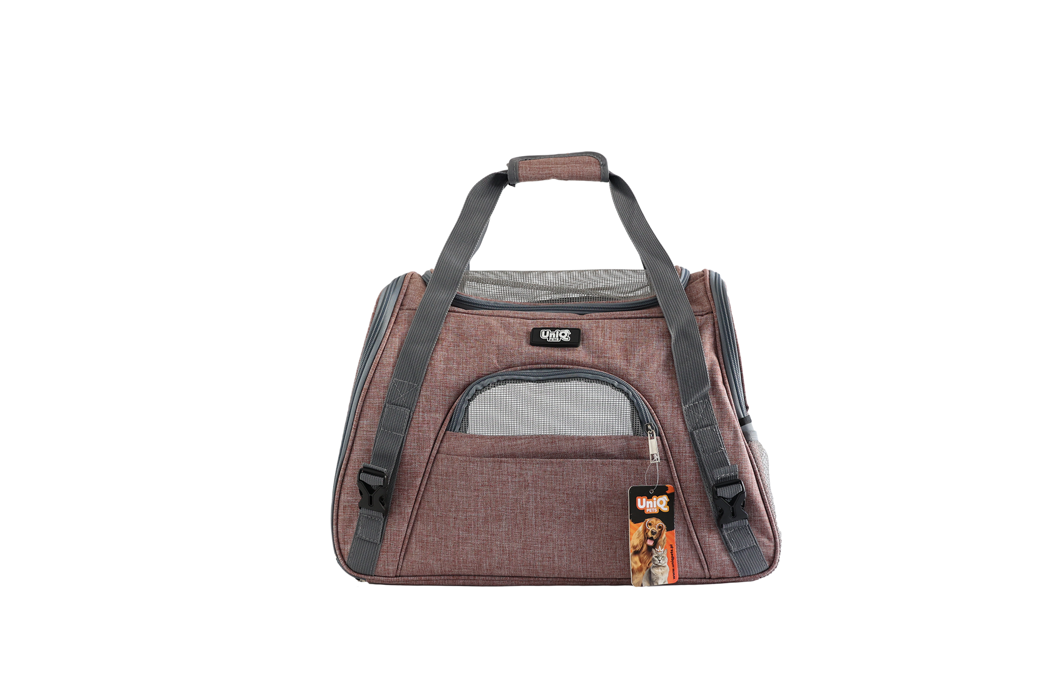 UNIQ PETS Transporter Backpack FURTOTE PETVENTURE Cappuccino 45x25x34cm