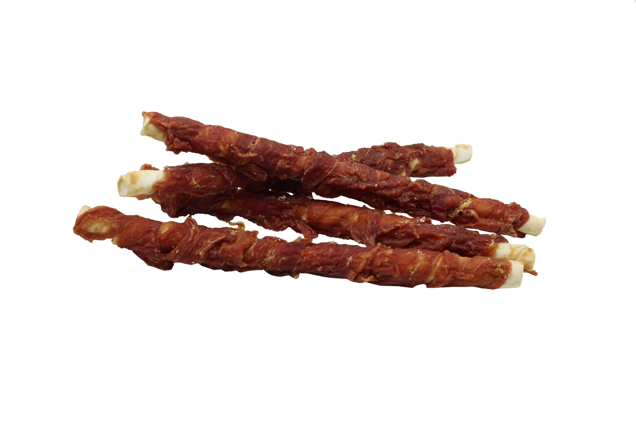 UNIQ PETS Dog Snacks Duck Wraps Rawhide Sticks 28cm 320g