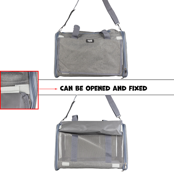 UNIQ PETS Transporter Bag FURTOTE PETCARRIGE Grey 45x30x30cm