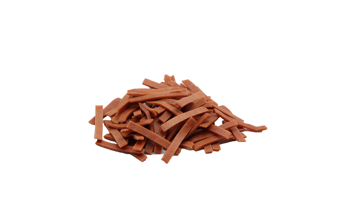 UNIQ PETS Cat Snacks Soft Hair And Skin Strips With Duck 50g