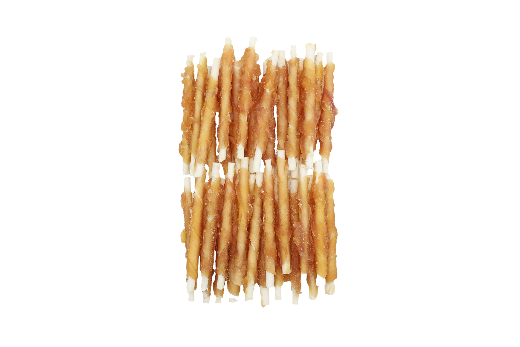 UNIQ PETS Dog Snacks Chicken Wraps Rawhide Sticks 500g