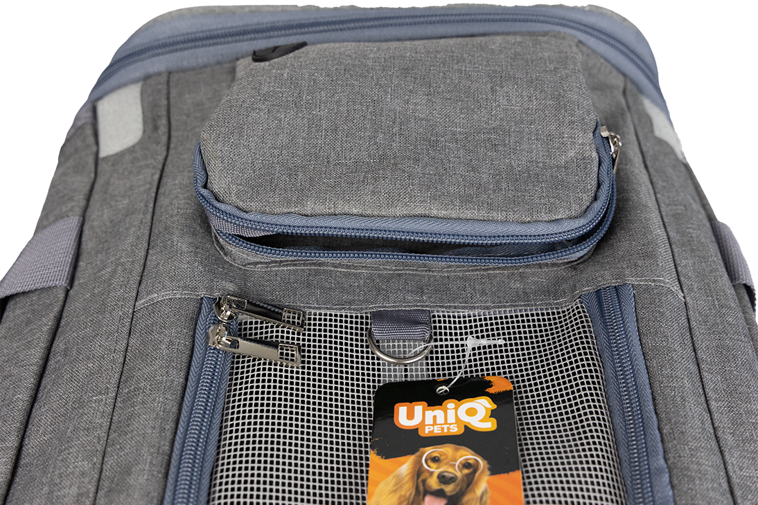 UNIQ PETS Transporter Bag FURTOTE PETCARRIGE Grey 45x30x30cm