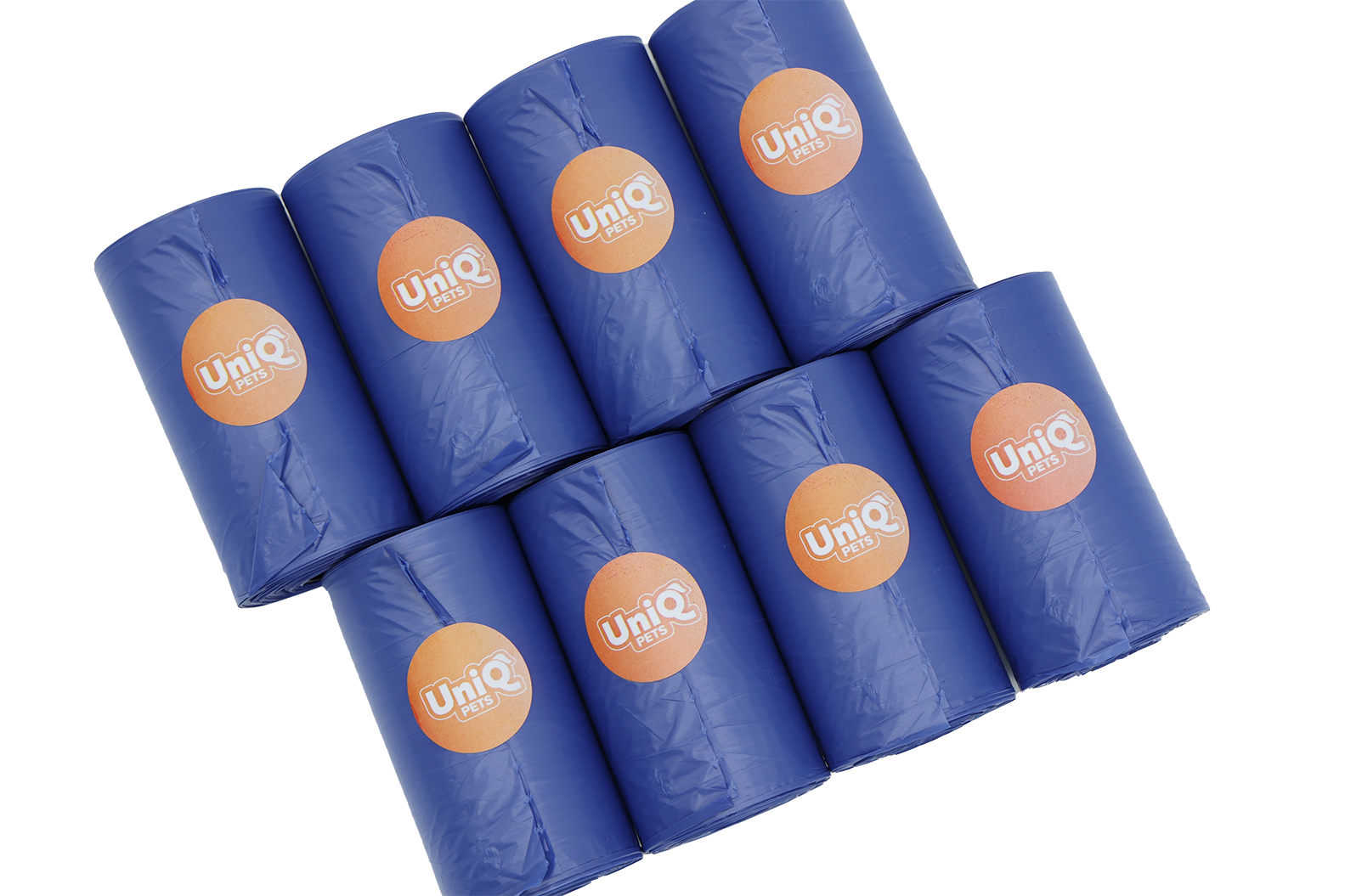 UNIQ PETS Dog Poop Bags With The Scent Of Sea Breeze 8×20 Pieces