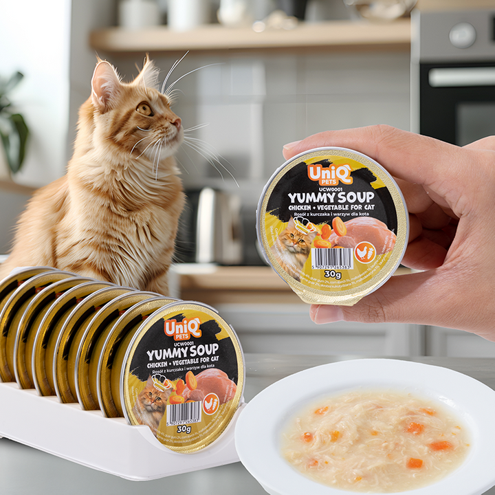 Uniq PETS Cat Wet Food Chicken & Veg Soup 30g