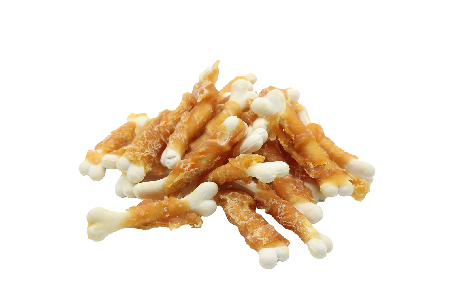 UNIQ PETS Dog Snacks Chicken Wraps Calcium Bones 500g