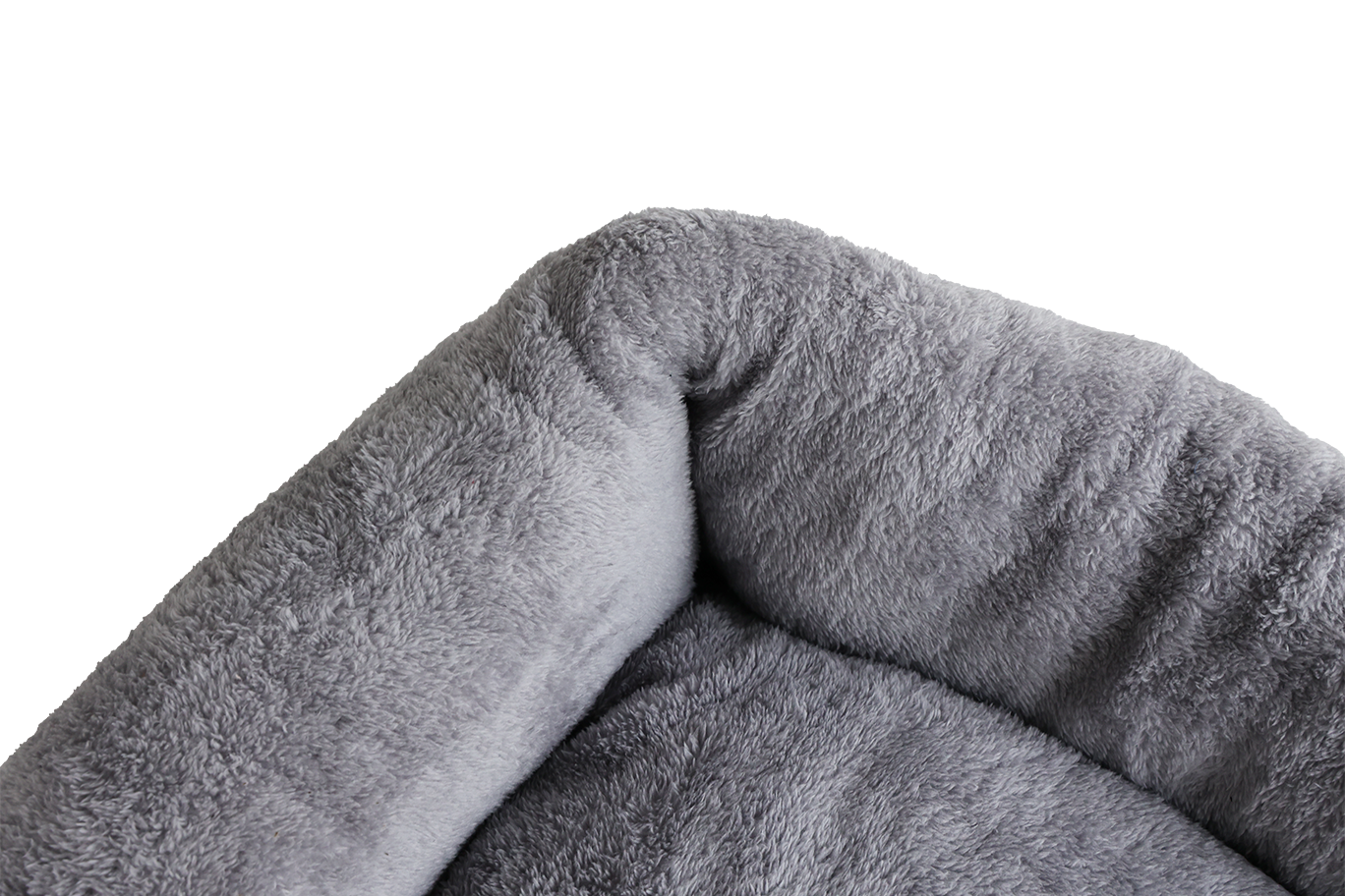 UNIQ PETS PET BED SOFA Ultrasoft black L 61x51x16cm