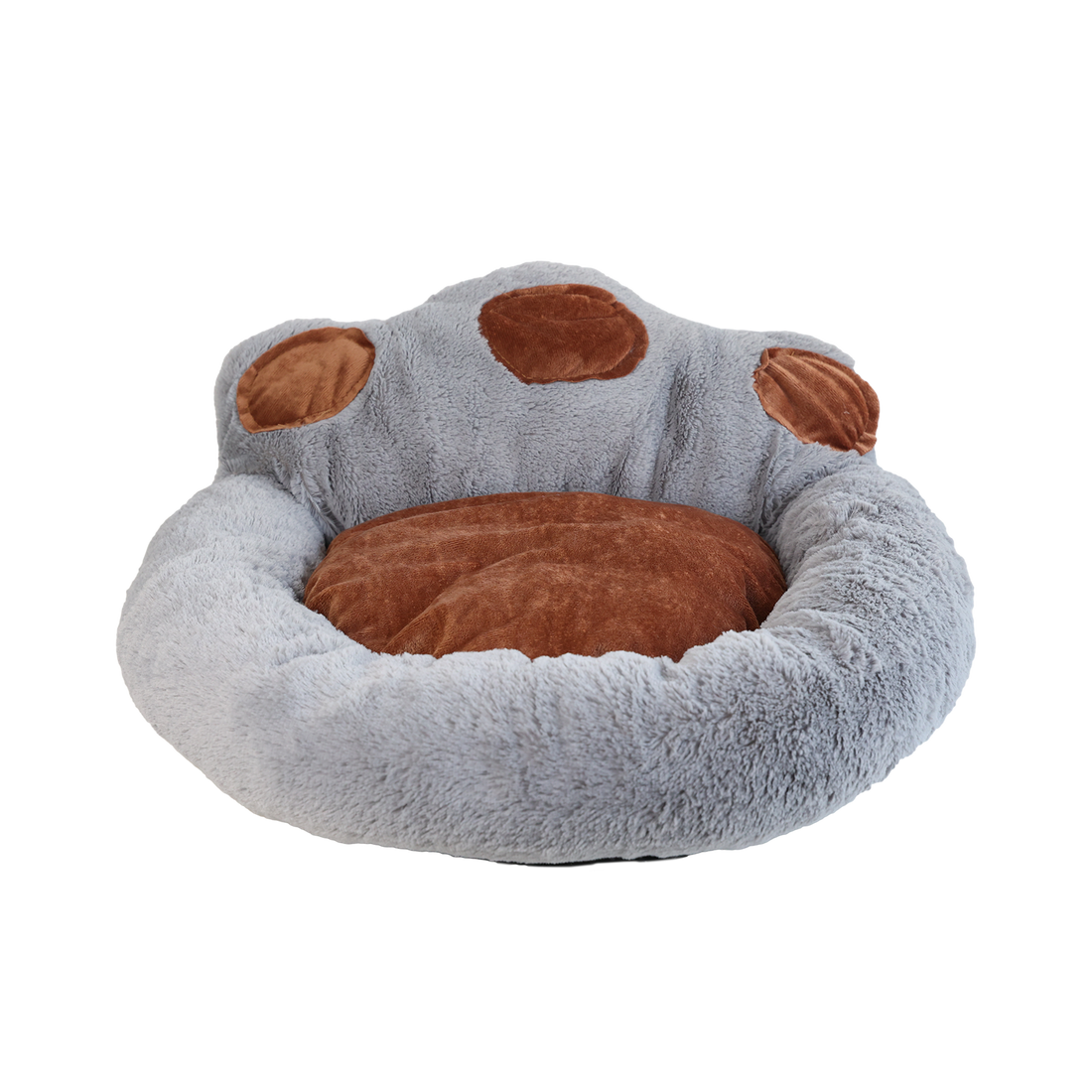 UNIQ PETS BED COMFYRING CLAW Grey L 55x53x25cm up to 7kg