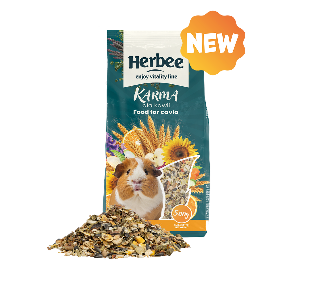 HERBEE RODENSROOT FOOD For Guinea Pig/Cavia 500g
