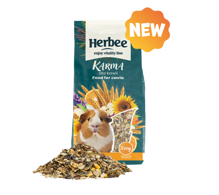 HERBEE RODENSROOT FOOD For Guinea Pig/Cavia 500g