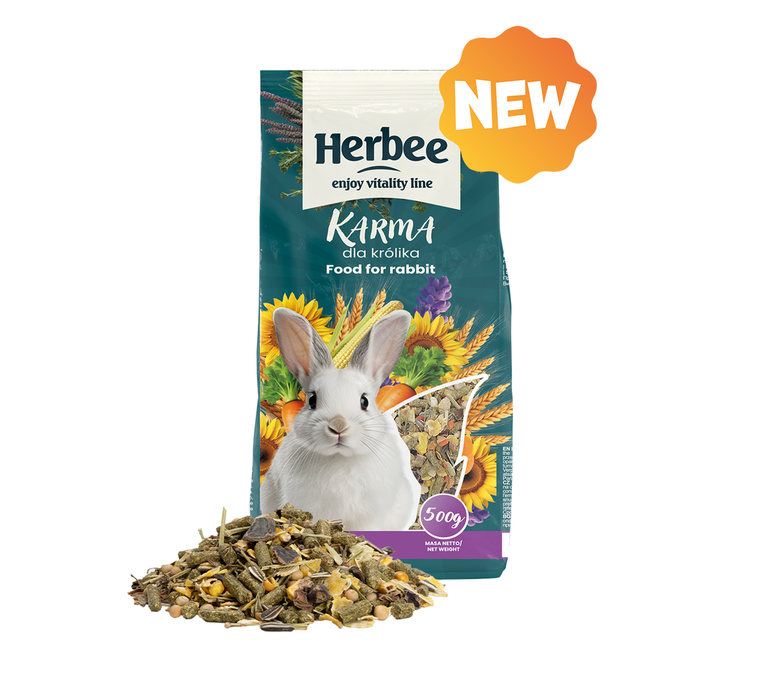 HERBEE RODENSROOT FOOD For Rabbit 500g