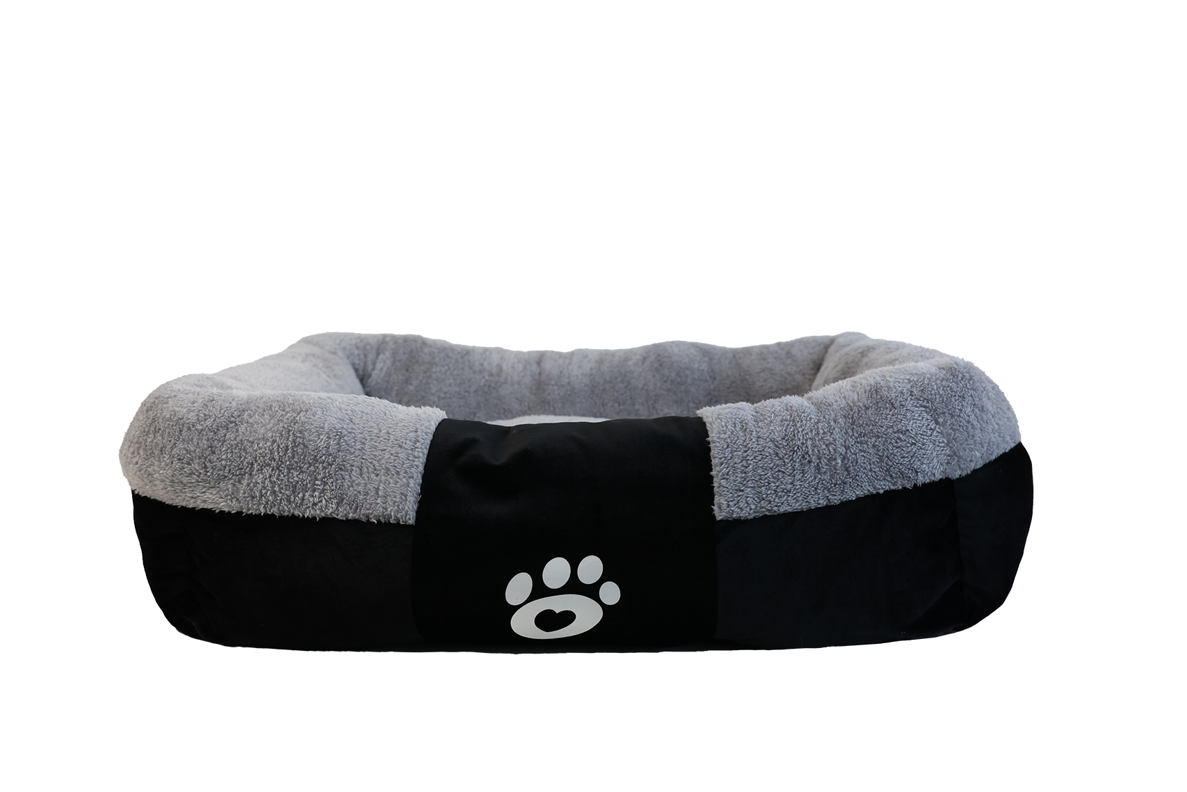UNIQ PETS PET BED SOFA Ultrasoft black L 61x51x16cm
