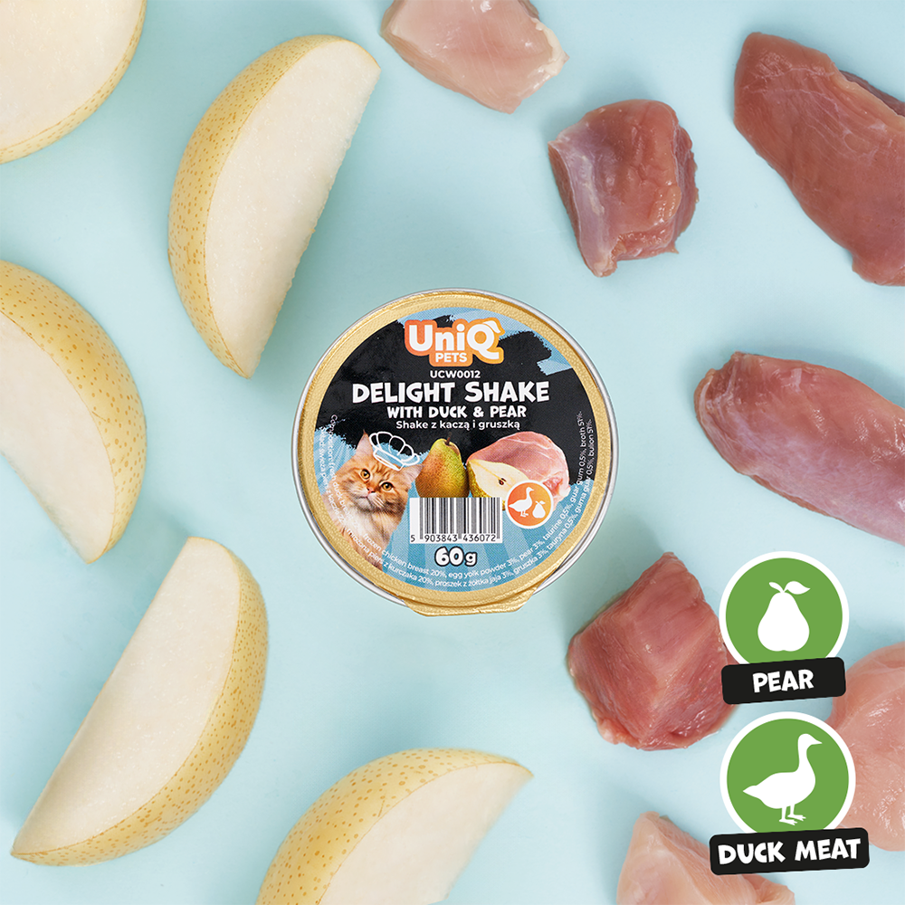 Uniq Pets Cat Delight Shake Duck & Pear 60g