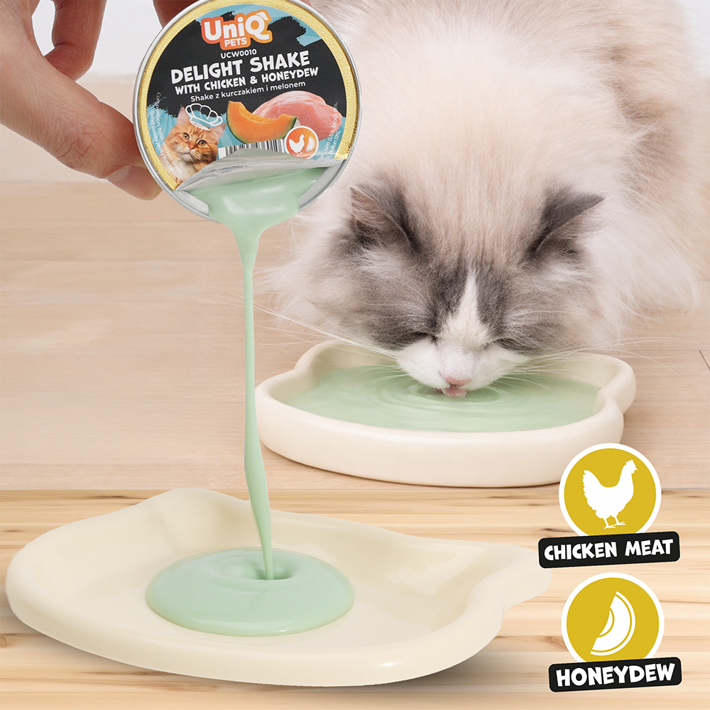 Uniq Pets Cat Delight Shake Chicken & Honeydew 60g
