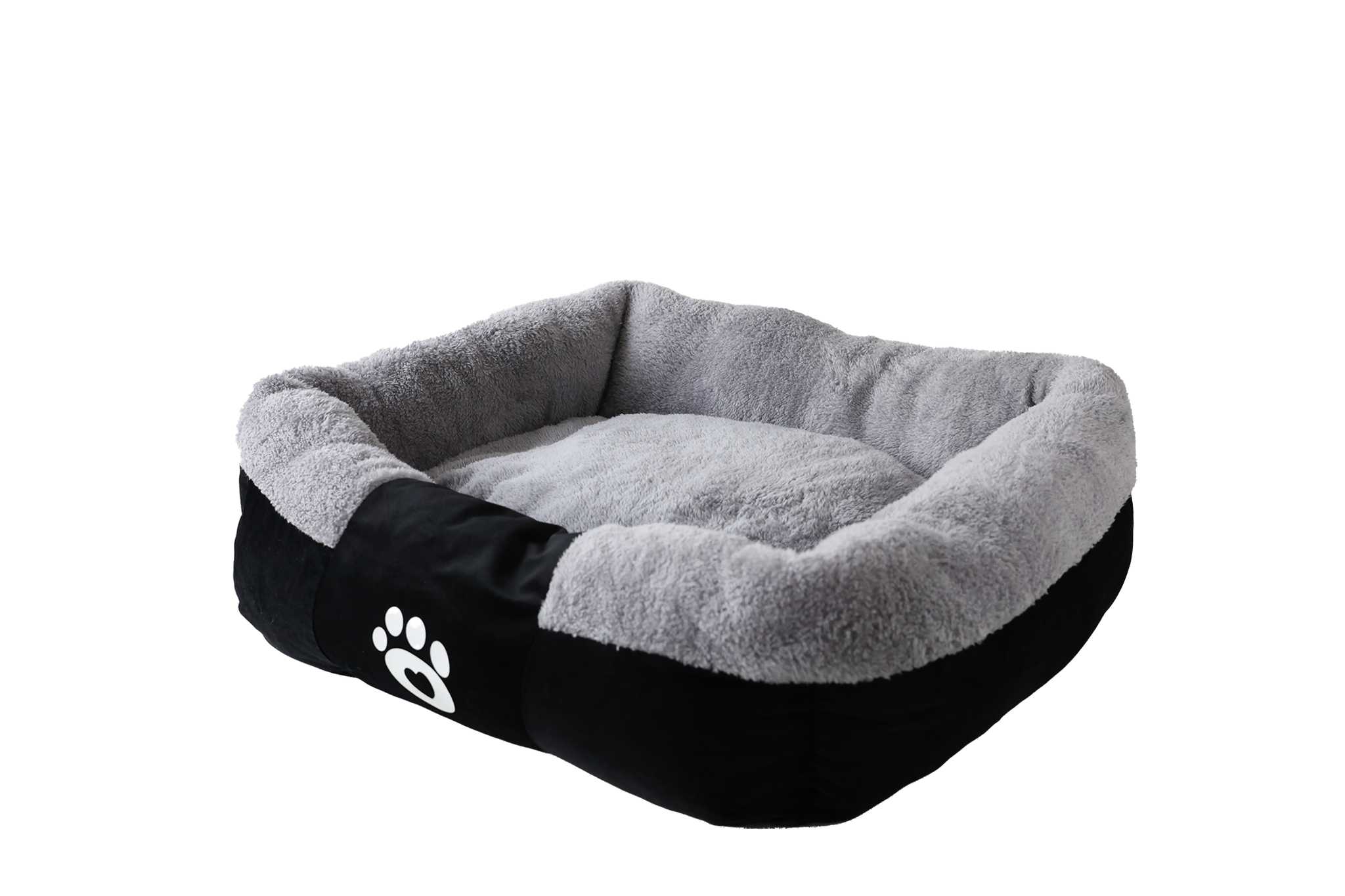 UNIQ PETS PET BED SOFA Ultrasoft Black M 50x41x15cm