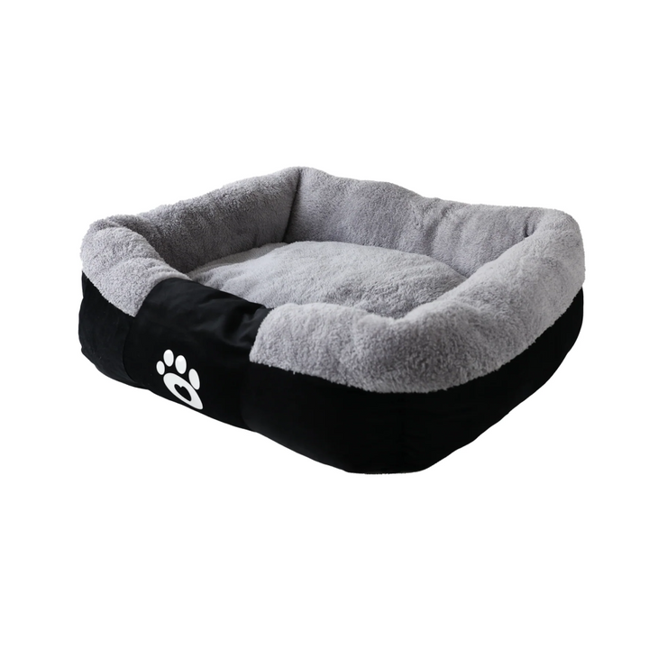 UNIQ PETS PET BED SOFA Ultrasoft black L 61x51x16cm