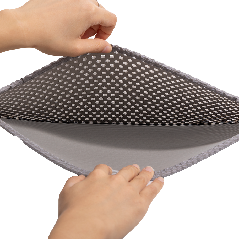 UNIQ PETS Cat Litter Mat Double-Layer Grey 45x60cm