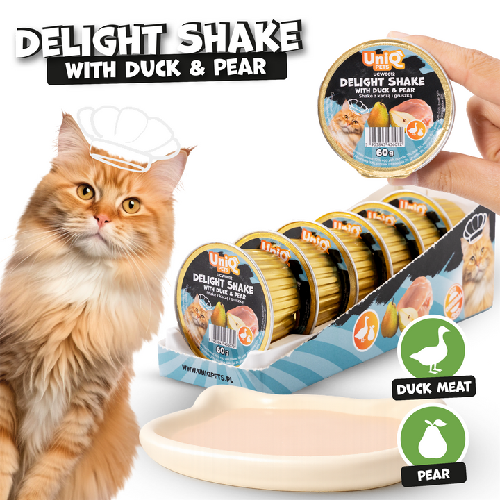 Uniq Pets Cat Delight Shake Duck & Pear 60g