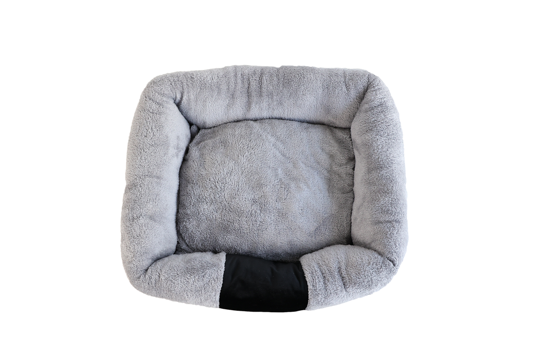 UNIQ PETS PET BED SOFA Ultrasoft black L 61x51x16cm