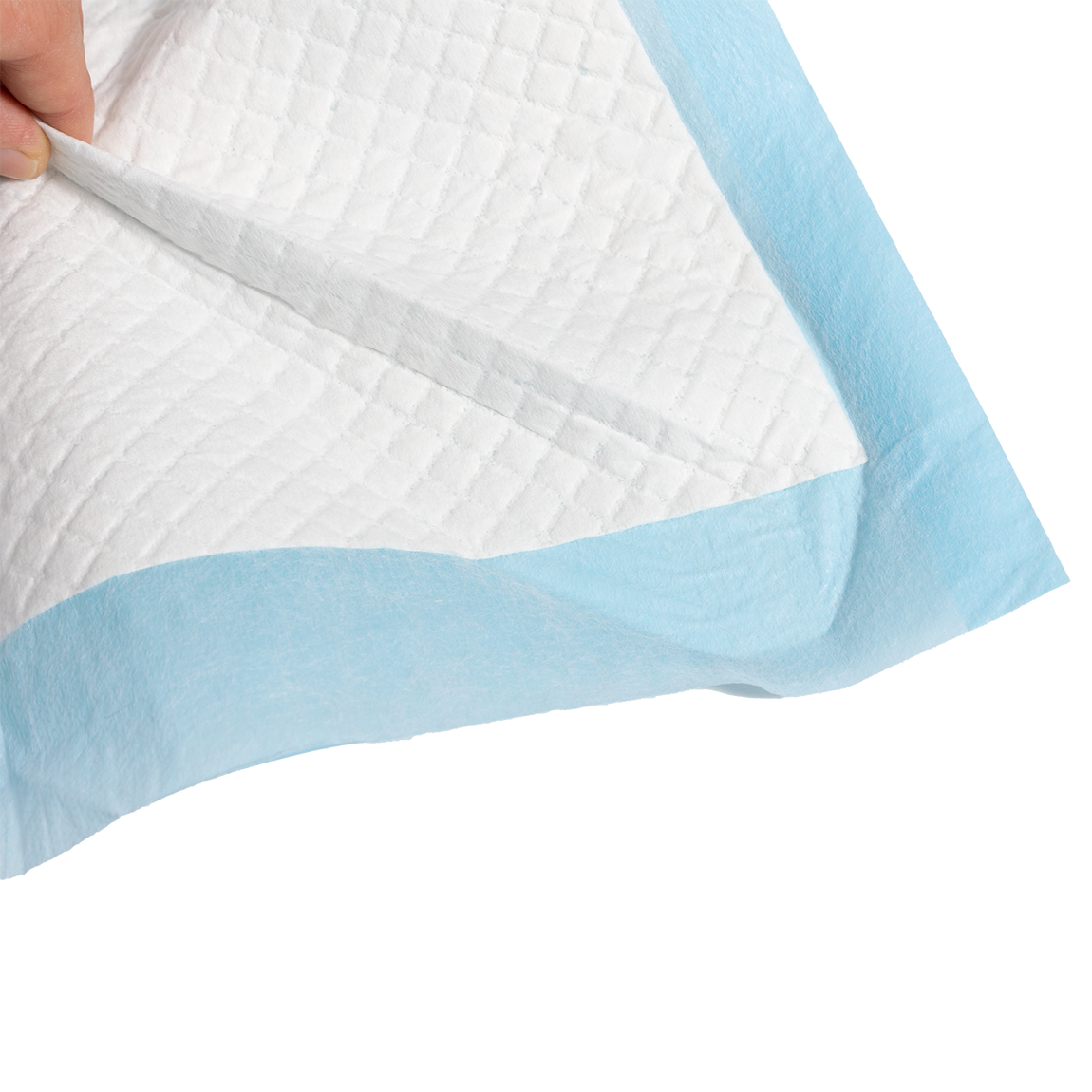 UNIQ PETS HYGIENIC PET PADS 60x60cm Blue, 10pcs/Bag