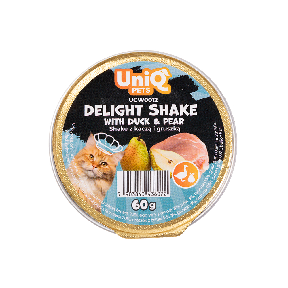 Uniq Pets Cat Delight Shake Duck & Pear 60g