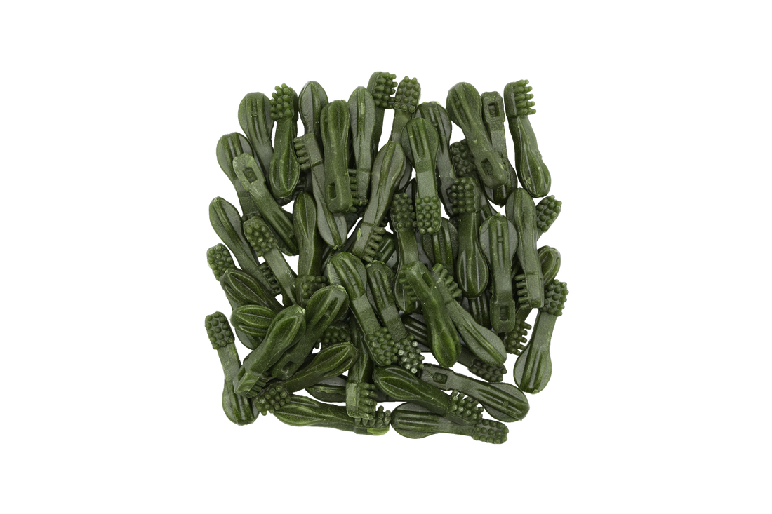 UNIQ PETS DOG SNACKS DENTAL Dental Brushes Mint 500g