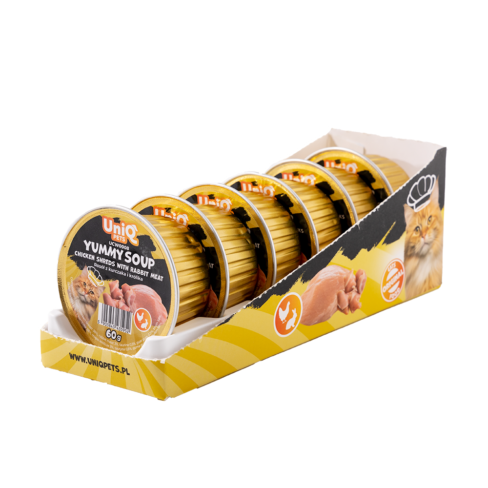 Uniq Cat Wet Food Chicken & Rabbit Soup 60g