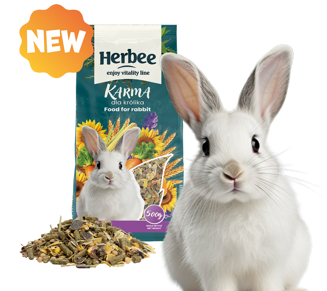 HERBEE RODENSROOT FOOD For Rabbit 500g