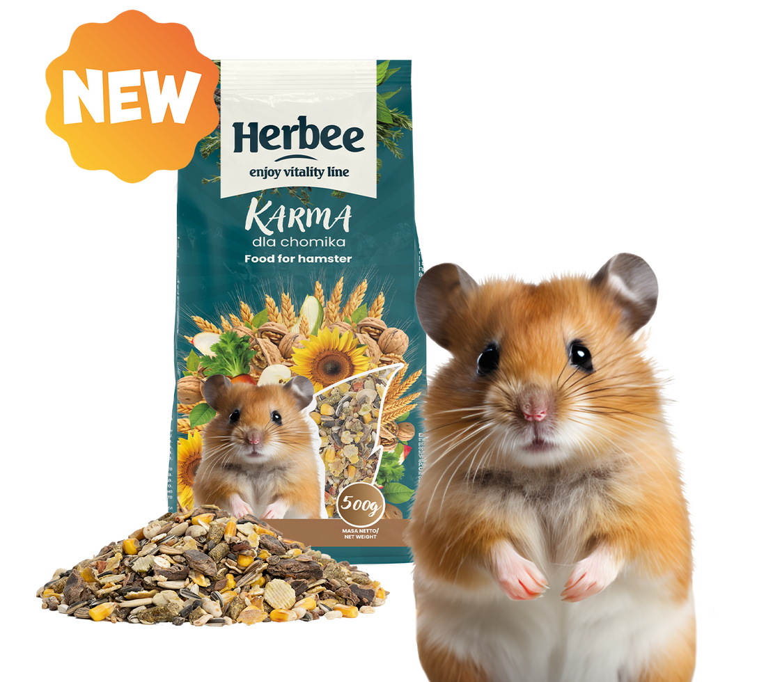 HERBEE RODENSROOT FOOD For Hamster 500g