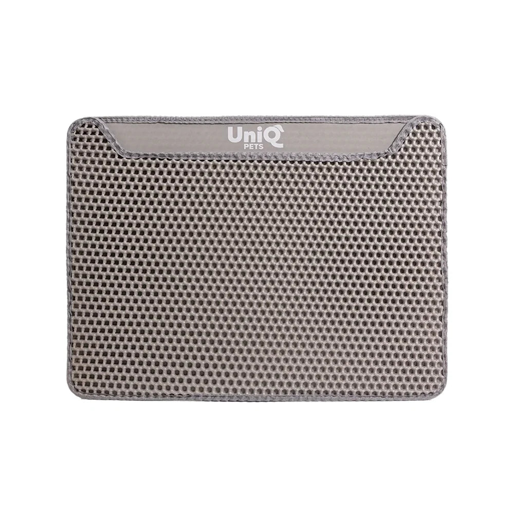 UNIQ PETS Cat Litter Mat Double-layer Grey 30x45cm