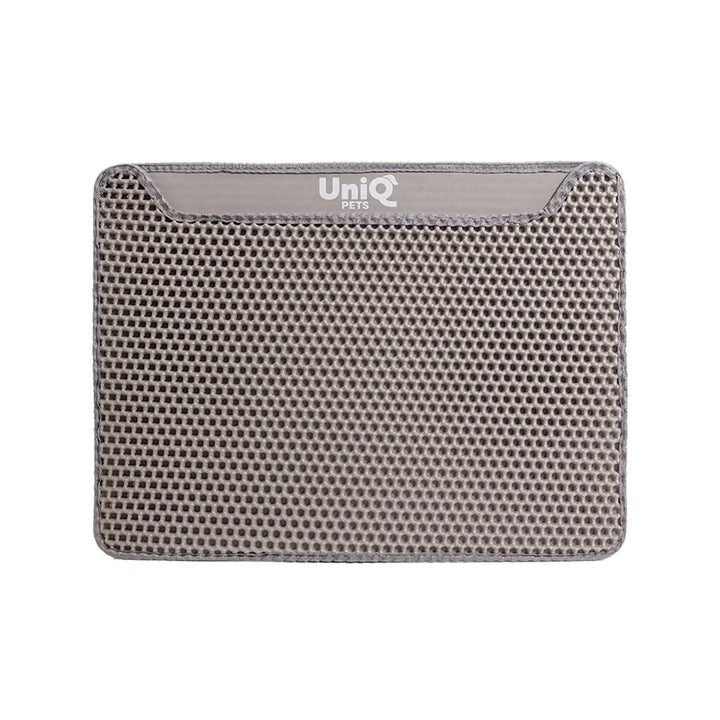 UNIQ PETS Cat Litter Mat Double-layer Grey 30x45cm