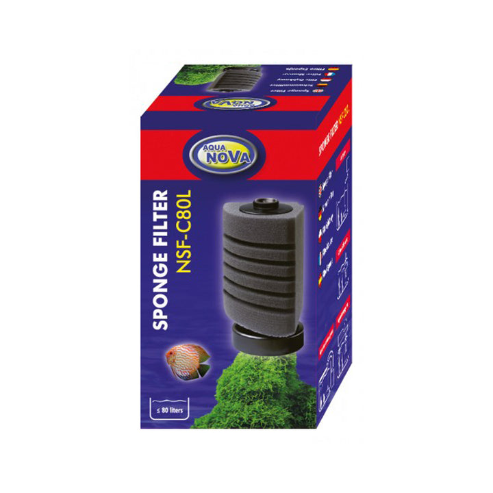 Aqua Nova NSF-C80L Sponge Filter