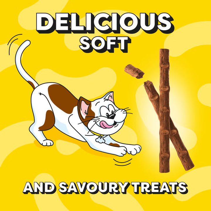 Dreamies Meaty Sticks With Tasty Chicken 30g (6 X 5g)