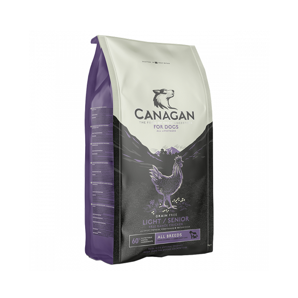 Canagan Dog Light/Senior Free Range Chicken For Adults