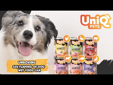 UNIQ PETS Dog Tin Food Royal Beef 375g