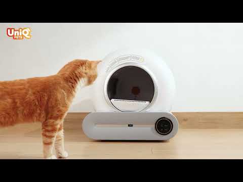 UNIQ PETS ROCKETCLEAN Smart Cat Litter Box 65L for 1-8kg Cat