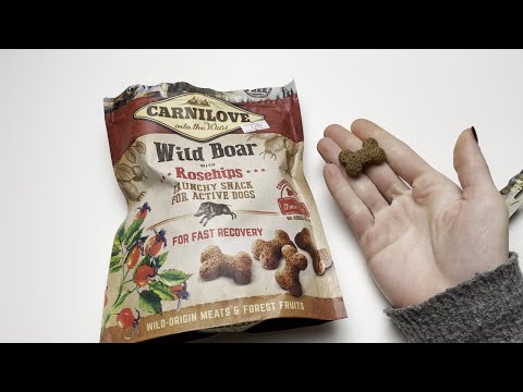 Carnilove Crunchy Treat – Wild Boar & Rosehips 200g